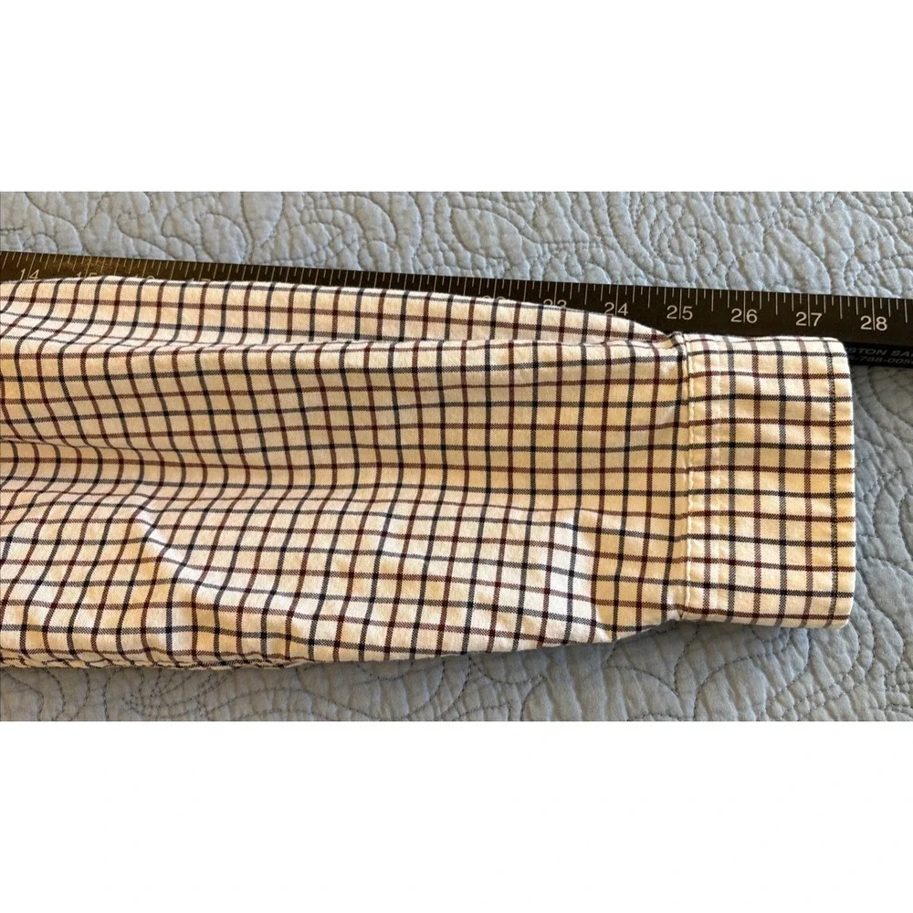 Ralph Lauren Mens XXL Tattersall Check Button Down Shirt Classic Fit